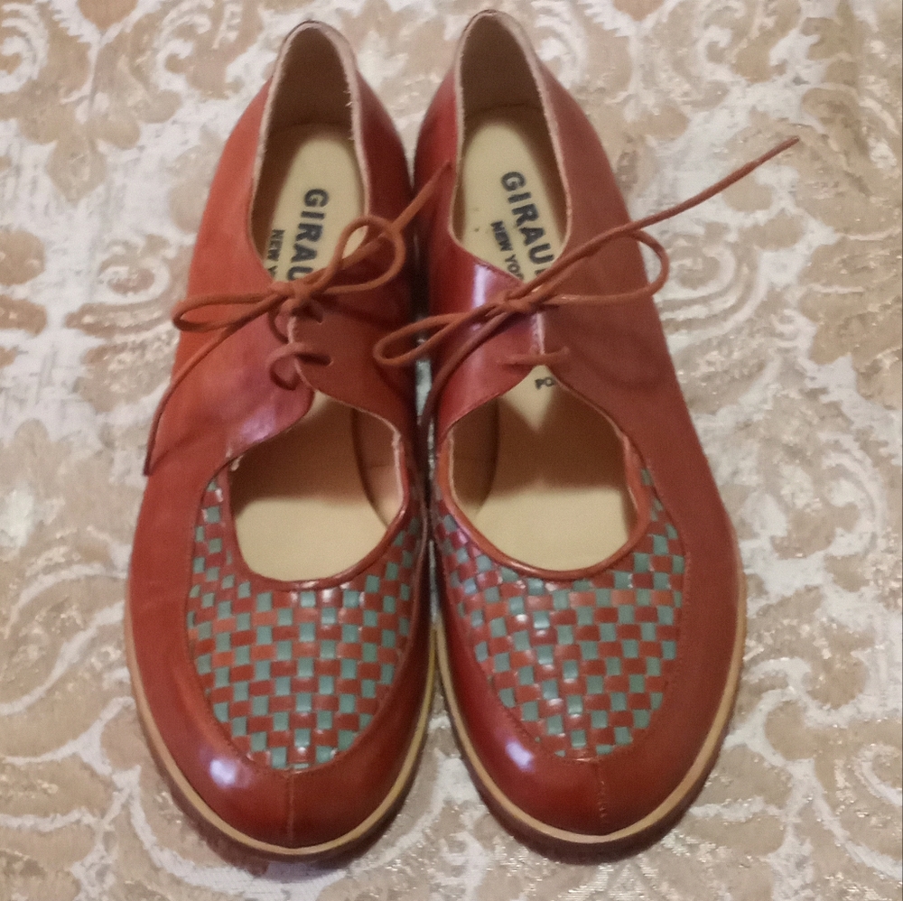 Giraudon Woven Mary Jane